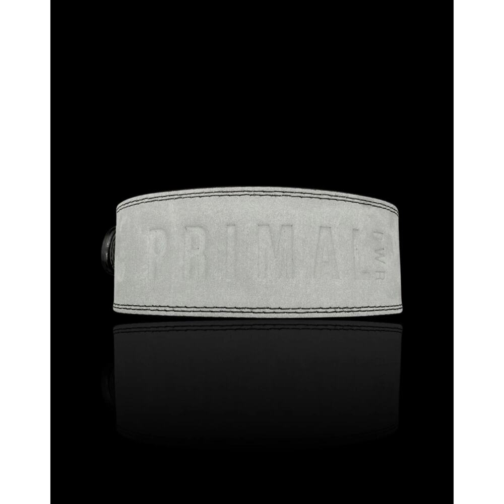 Primal Lifting Double Prong Belt in Off White, size M, NIB!